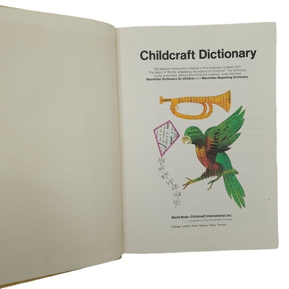 Vintage Childcraft Dictionary The How And Why Library 1980 Edition Hardback - Picture 4 of 12